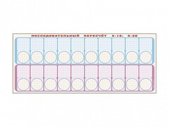 Панно "Объекты, предназначенные для демонстрации последовательного пересчета от 0 до 10; от 0 до 20" + комплект тематических магнитов - fgospostavki.ru - Радужный