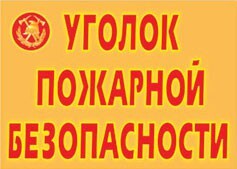 Комплект плакатов "Уголок пожарной безопасности" - fgospostavki.ru - Радужный
