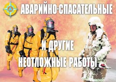 Комплект плакатов "Аварийно-спасательные и другие неотложные работы (АСДНР)" - fgospostavki.ru - Радужный