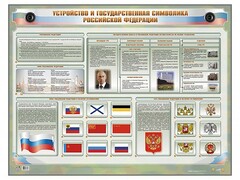 Интерактивный электрифицированный стенд "Устройство и государственная символика Российской Федерации" - fgospostavki.ru - Радужный