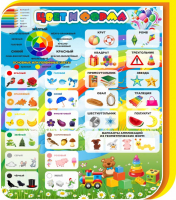 Стенд "Цвет и форма" - fgospostavki.ru - Радужный