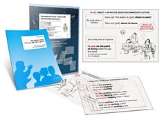 Комплект кодотранспарантов "Глагол BE как вспомогательный" - fgospostavki.ru - Радужный