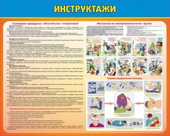 Стенд "Инструктажи" - fgospostavki.ru - Радужный