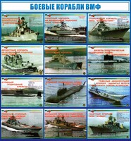 Стенд "Боевые корабли ВМФ" - fgospostavki.ru - Радужный