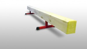 Бревно гимнастическое напольное на металлических опорах (3м) - fgospostavki.ru - Радужный