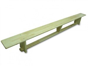 Скамейка гимнастическая (деревянные ножки) (3,5 м)  - fgospostavki.ru - Радужный