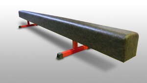 Бревно гимнастическое напольное, мягкое на металлических опорах (3м) - fgospostavki.ru - Радужный