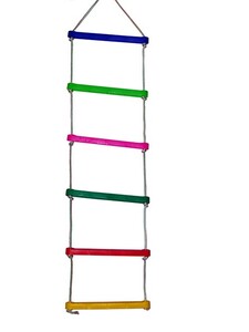Лесенка цветная (пластик) - fgospostavki.ru - Радужный