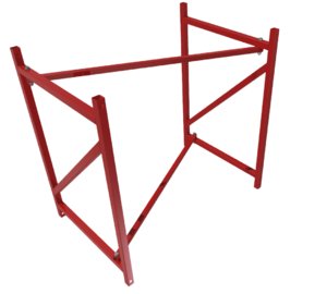 Ферма баскетбольная для щита из фанеры (вынос 0,5 м) - fgospostavki.ru - Радужный