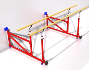 Брусья гимнастические пристенные массовые - fgospostavki.ru - Радужный