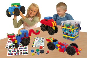 Конструктор Большие машины  (280 деталей) - fgospostavki.ru - Радужный