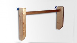 Перекладина навесная  на шведскую стенку деревянная - fgospostavki.ru - Радужный