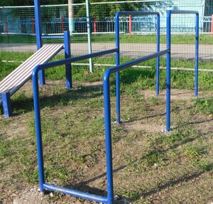 Брусья параллельные разноуровневые (ГТО) - fgospostavki.ru - Радужный