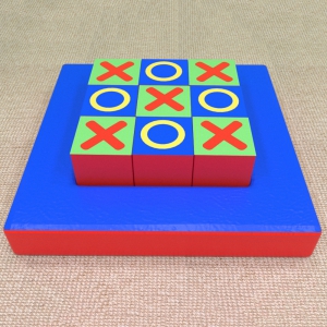 Игровой набор Крестики-нолики - fgospostavki.ru - Радужный