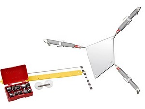Набор для демонстраций по физике "Статика" (с магнитными держателями) - fgospostavki.ru - Радужный