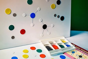 Набор трафаретов моделей атомов - fgospostavki.ru - Радужный