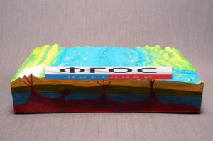 Модель "Строение рельефа морского дна" - fgospostavki.ru - Радужный