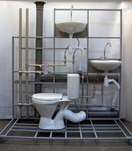 Учебный стенд «Система канализации многоквартирного дома» - fgospostavki.ru - Радужный