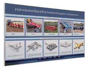 Электрифицированный светодинамический стенд «Почвообрабатывающие машины» - fgospostavki.ru - Радужный