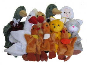 Набор перчаточных кукол "Гадкий утенок" - fgospostavki.ru - Радужный