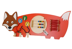 Бизиборд «Рыжая лиса» - fgospostavki.ru - Радужный