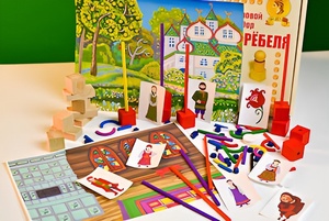 Игровой набор Фребеля "Аленький цветочек" (серия "Сказочный мир". Выпуск 2) - fgospostavki.ru - Радужный