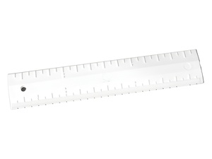 Линейка тактильная 140 миллиметров - fgospostavki.ru - Радужный