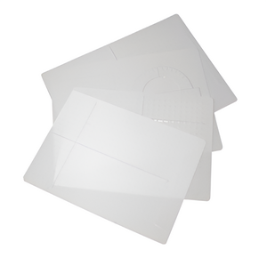 Пособие для слабовидящих детей - Координатная плоскость 3 вида, транспортир и линейка - fgospostavki.ru - Радужный