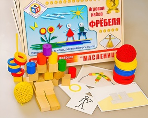 Игровой набор Фребеля "Масленица" (серия "Праздники") - fgospostavki.ru - Радужный