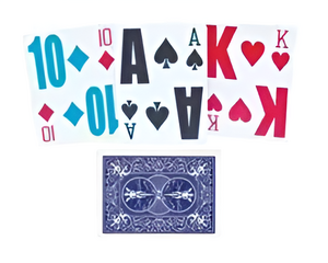 Карты игральные с крупным шрифтом - fgospostavki.ru - Радужный