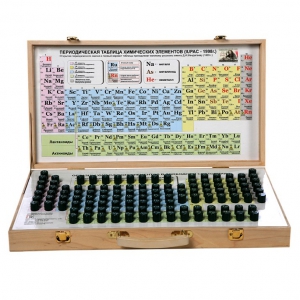 Набор химических элементов демонстрационный (в ампулах) - fgospostavki.ru - Радужный