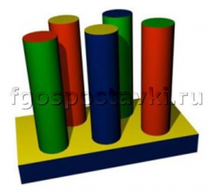 Полоса препятствий № 1 (с цилиндрами) - fgospostavki.ru - Радужный