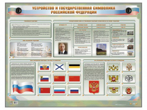 Интерактивный электрифицированный стенд "Устройство и государственная символика Российской Федерации" - fgospostavki.ru - Радужный