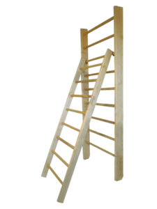 Лестница навесная с зацепами (дерево, 420*2280 миллиметров) - fgospostavki.ru - Радужный