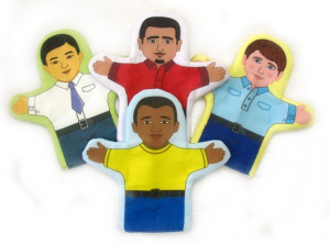 Набор рукавичек "Расы" - fgospostavki.ru - Радужный