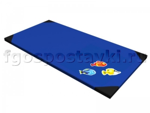 Детский мат "Аквариумные рыбки" - fgospostavki.ru - Радужный