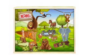 Интерактивная светозвуковая панель «Зверинец» - fgospostavki.ru - Радужный