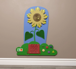 Бизиборд «Подсолнух» - fgospostavki.ru - Радужный