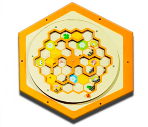 Бизиборд «Пчелиные соты №2» - fgospostavki.ru - Радужный