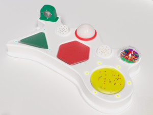 Развивающий центр с мягкими гелевыми кнопками - fgospostavki.ru - Радужный