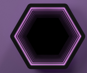 Светозвуковая панель «Бесконечность шестигольник» - fgospostavki.ru - Радужный