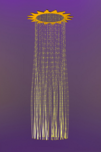 Фибероптический душ «Солнце» - fgospostavki.ru - Радужный