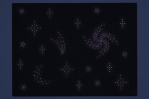 Фибероптический ковер «Звездное небо» - fgospostavki.ru - Радужный