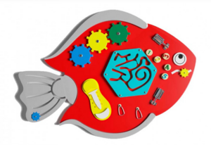 Бизиборд «Рыбка» - fgospostavki.ru - Радужный