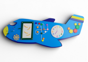 Бизиборд «Самолет» - fgospostavki.ru - Радужный