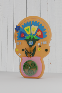 Бизиборд «Василек» - fgospostavki.ru - Радужный