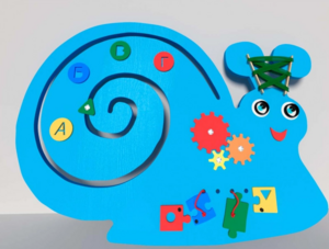 Бизиборд «Улитка» - fgospostavki.ru - Радужный