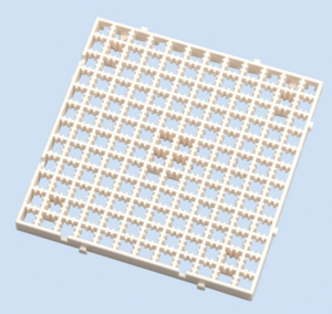 Монтажное поле 120х120мм Artec - fgospostavki.ru - Радужный