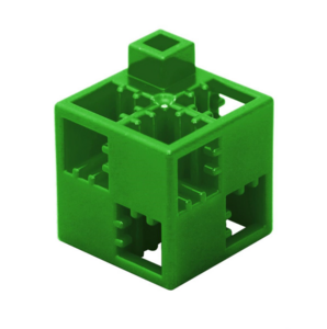 Кубик-основание зеленый 20х20 Artec - fgospostavki.ru - Радужный