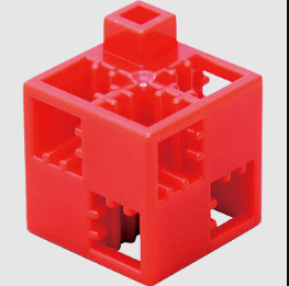 Кубик-основание красный 20х20 Artec - fgospostavki.ru - Радужный